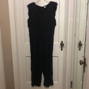 Polka Dot Wide Leg Jumpsuit